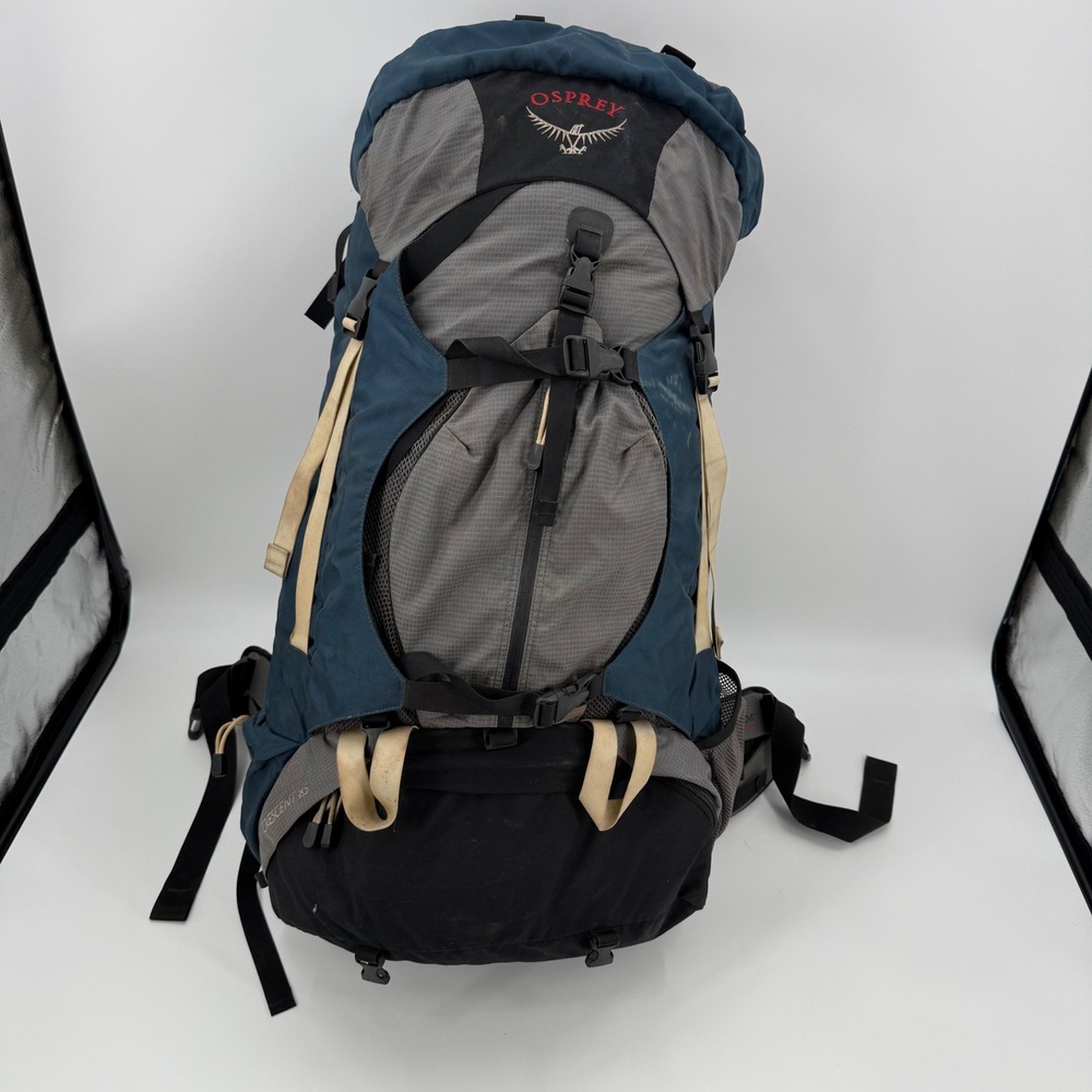 Osprey Crescent 85L Large Hiking Expedition Backpacking Pack BioForm CM 7075 AL